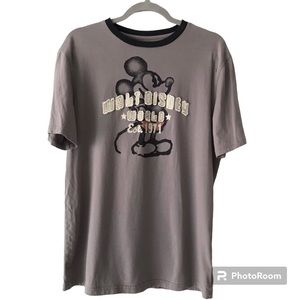 Disney Parks Vintage Style Mickey Mouse Tee